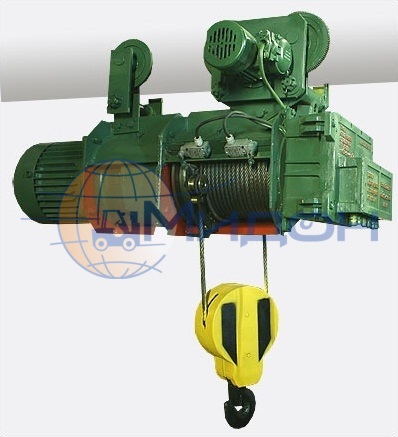 Таль электрическая взрызозащищённая передвижная BT10 (Болгария) 1 т 9 м скорость подъёма 8 м/мин