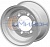 Диск колёсный (обод) 10.00Ix12 4/62.5/110 ET-24 Silver Gloss RAL9006