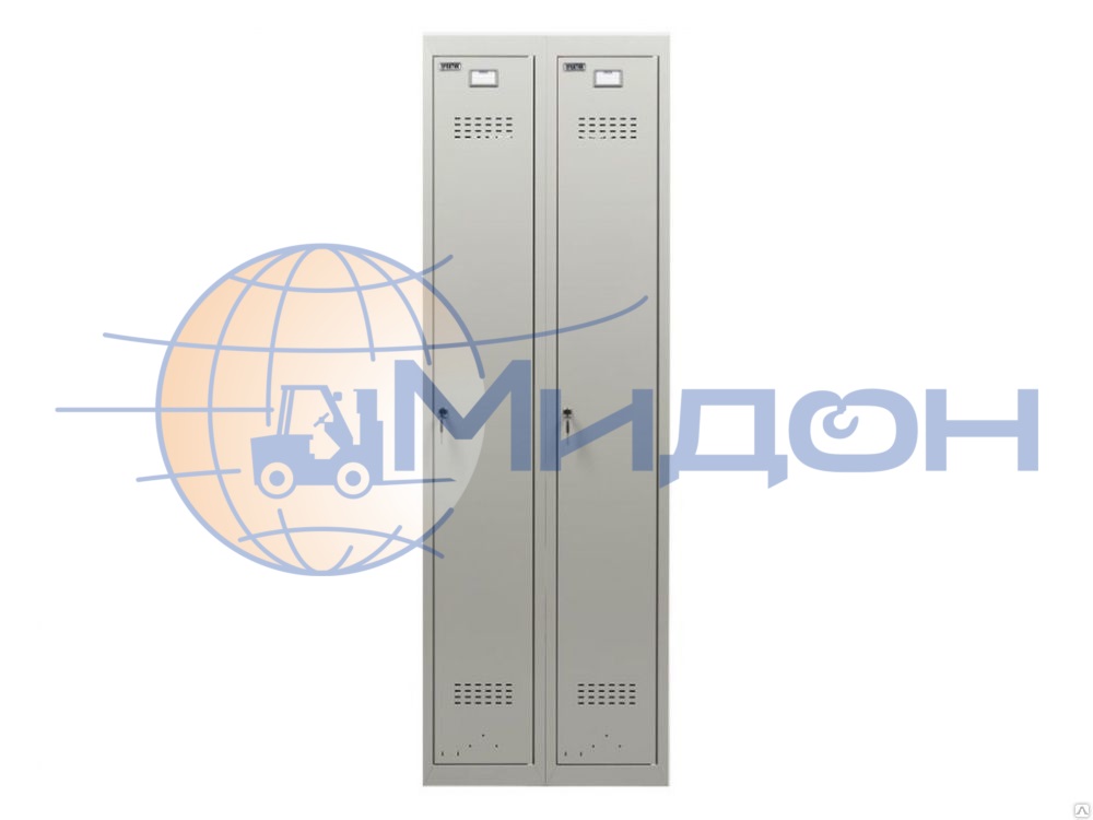 Шкаф для одежды (гардеробных и раздевалок) ML-01-40 доп модуль (2шт)