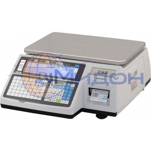 Весы-регистраторы торговые с печатью чеков и этикеток МАССА МК-6.2-R2L10-1