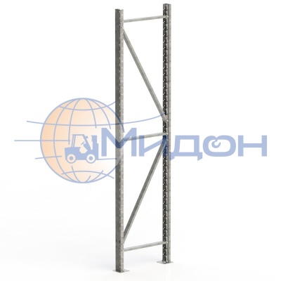 Рама стеллажа полочного SGR 2500х600 (до 3000кг)