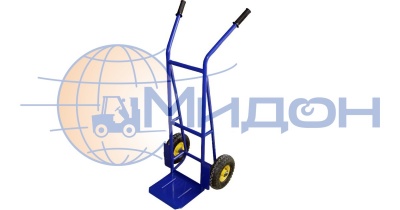 Тележка двухколёсная КГ 200 (200кг) (колёса ф250: надувные, Китай)