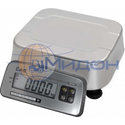 Весы порционные CAS FW500-C-15, влагозащищенные (LCD)