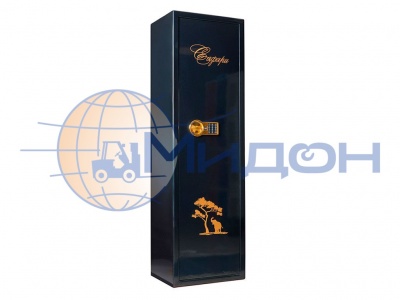 Сейф оружейный Gold Сафари-EL (чёрный)