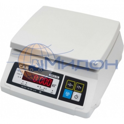 Весы порционные CAS SW-II-10, с АКБ