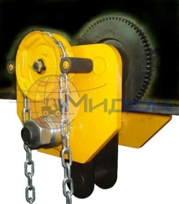 Кошка (механизм передвижения) тали ручной (тип Б) Россия 3,2 т, 12 м с приводом