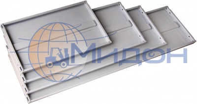 Полка стеллажа СТФ 120х50 (100кг) (8 компектов крепежа)