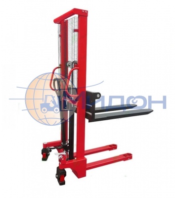 Штабелер ручной гидравлический CTY-EH 2т 1,6м раздвижные вилы 320-870мм