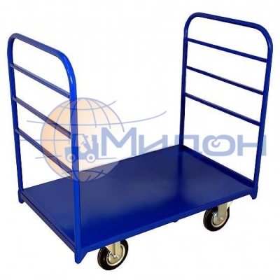 Тележка платформенная многоярусная с двумя ручками (база) ТЯ 5 ( 700х1200 ) (колёса ф125: стандартные, Китай)