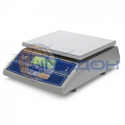 Весы порционные M-ER 326AFL-6.1 LCD «Cube», увеличенная платформа