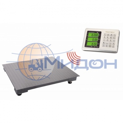 Весы товарные платформенные BLES-3000, беспроводные