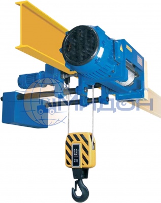 Таль электрическая передвижная тип Т45 (УСВ) (Болгария) 0,5 т 9 м скорость подъёма 8 м/мин