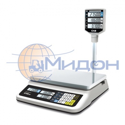 Весы торговые CAS PR-15P (LCD.II)