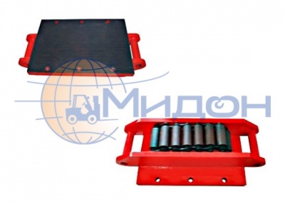 Роликовая платформа (подводная опора) неповоротная VA15 г/п 15тн