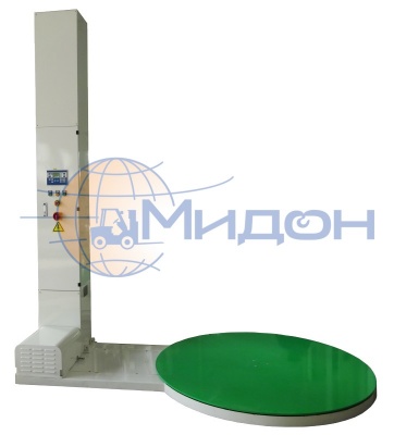 Паллетоупаковщик (паллетообмотчик) Olympic 100 (2т, Н=2,4м, ф=1,5м), каретка механическая