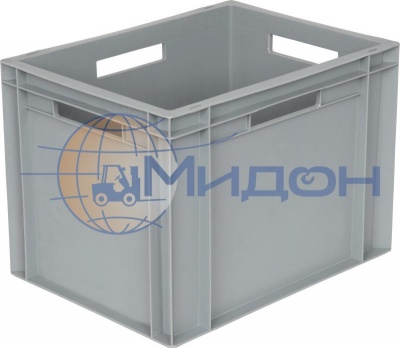 Ящик пластиковый 806 универсальный, слошной, гладкое дно 400 х 300 х 290