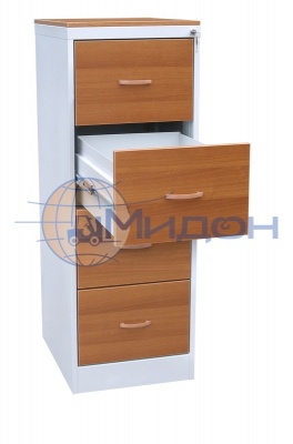 Картотека (шкаф картотечный) ШК-4 (фасад ЛДСП)