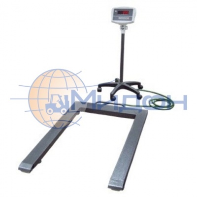 Весы паллетные ПетВес EB4-600PC, нержавеющая сталь