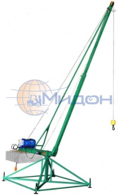 Кран стреловой поворотный "МАСТЕР" (кран "Пионер") 320кг 60м с грузом