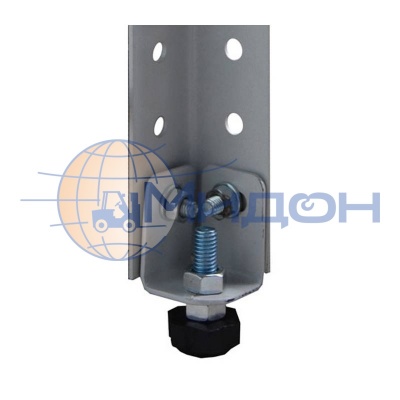 Подпятник стеллажа полочного СТФ металлический