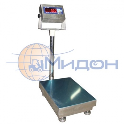 Весы товарные платформенные МИДЛ МП 150 ВДА Ф-2(20/50; 450х600) «Батискаф X12С», влагозащищенные