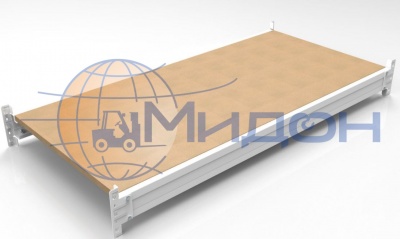Ярус стеллажа полочного SGR 2100х 800 с настилом ДСП (до 500кг)