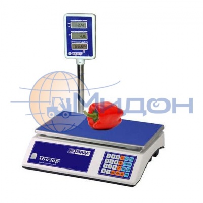 Весы торговые МИДЛ МТ 6 МЖА (1/2; 230x340) "Базар 2у"