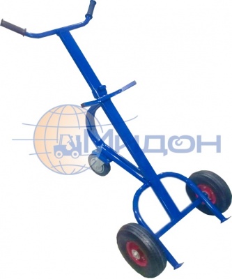 Тележка двухколесная ДБ-200 (300кг) для бочек без колёс