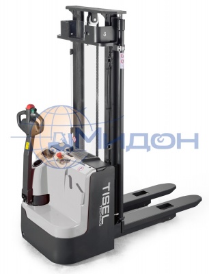 Штабелёр самоходный ESL12B DX320 (105Ah) TISEL Technics (Германия) 1200 кг, 3200 мм, с необслуживаемой АКБ и ЗУ