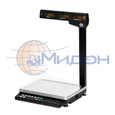 Весы торговые МАССА МК-6.2-ТН21 RS/USB, системные
