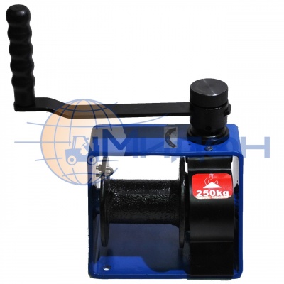 Лебедка ручная барабанная Euro-Lift VS250 (250кг, без каната) червячная