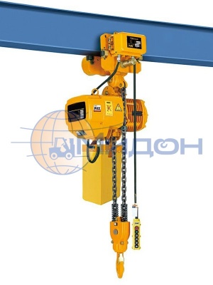 Таль электрическая цепная передвижная ТЭЦП (HHBD05-02T) 5,0 т 12 м двухскоростная