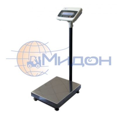 Весы товарные платформенные Штрих МП 300-50.100 АГ1И (POS2), системные, со стойкой