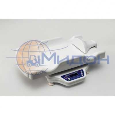 Весы медицинские для новорожденных ТВЕС ВЭНд-01-15С-1/2/5-И-Рэ-А (RS-232), «Малыш», с электронным ростомером