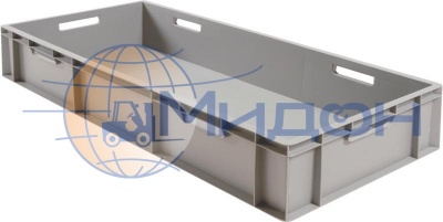 Ящик пластиковый 817 универсальный, сплошной, дно с усилением 1000 х 400 х 230