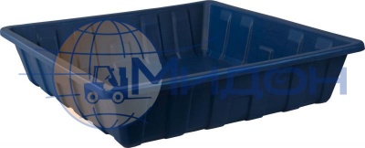 Контейнер пластиковый под локализацию ПдО 250 1030 х 1030 х 260 открытый на 250 литров