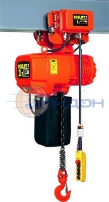 Таль электрическая цепная передвижная 5т 6м OCALIFT 0502D 380в, две скорости 2,7/0,9 м/мин