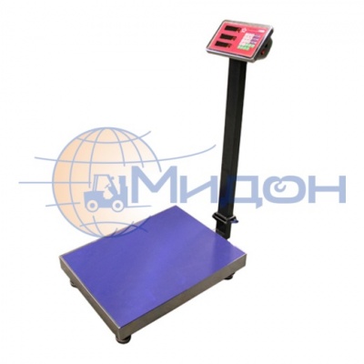 Весы товарные платформенные МИДЛ МП 300 МДА Ф-3 (50/100; 450х600, нерж) "Красная Армия СФ", умные