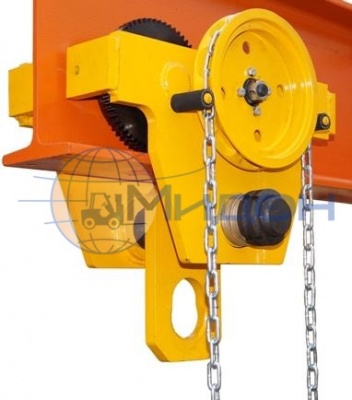 Кошка (механизм передвижения) тали ручной (тип Б) Россия 5 т, 6 м с приводом