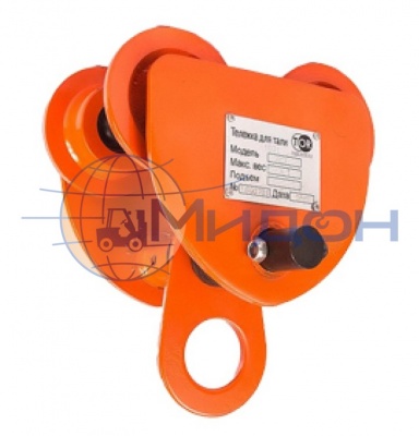 Тележка для тали ручной Тип А (GCT) 10 т, без привода (холостая)