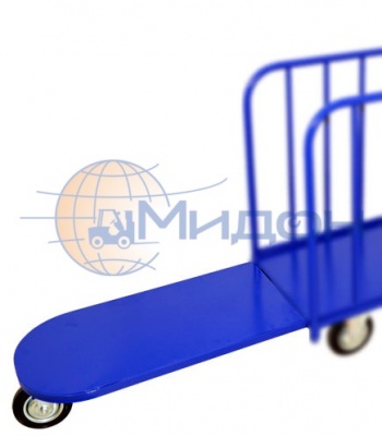 Приставка для тележки ДЛ ( 400х700 ) (1 колесо ф200: стандартное, Китай)
