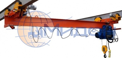 Кран мостовой электрический однобалочный подвесной однопролётный г/п 3,2 т пролет 9,0 м