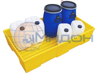 Контейнер пластиковый под локализацию ПдО 230 1290 х 730 х 295 открытый на 230 литров