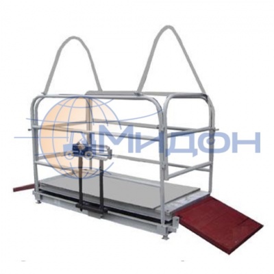 Весы для взвешивания животных ВТ-8908-500СХ, механические (для поросят и молодняка КРС)