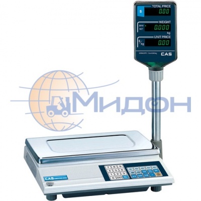 Весы торговые CAS AP-1 15M