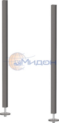 Кронштейны для крепления 2 перфорированных панелей и светильника 01.А10-NEW Ferrum (комплект)