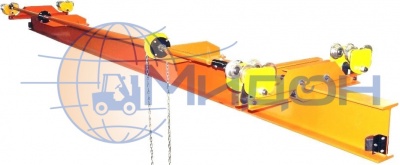 Кран-балка подвесная ручная 3,2 т, L= 4,8 м, пролёт= 4,2 м, с талью  Н= 3 м (t -20...+40С)