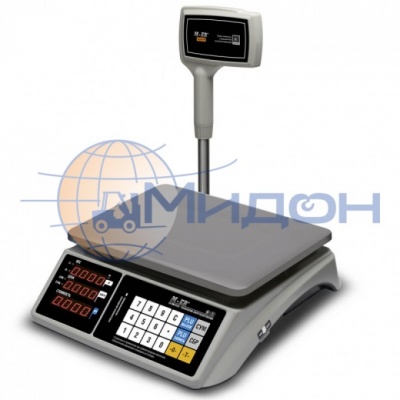 Весы торговые M-ER 328ACPX-15.2 LED "Touch-M", RS 232 и USB