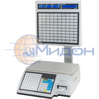 Весы торговые CAS CL-5000J-15IS с печатью этикеток