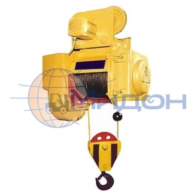 Таль электрическая передвижная тип ТЭ (Россия) 5,0т 30м скорость подъема 4 м/мин